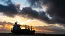 freight-ship-sunset
