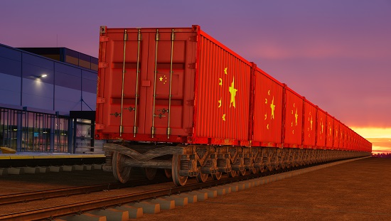 China freight train