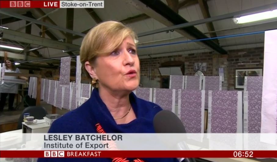 Lesley Batchelor on BBC Breakfast