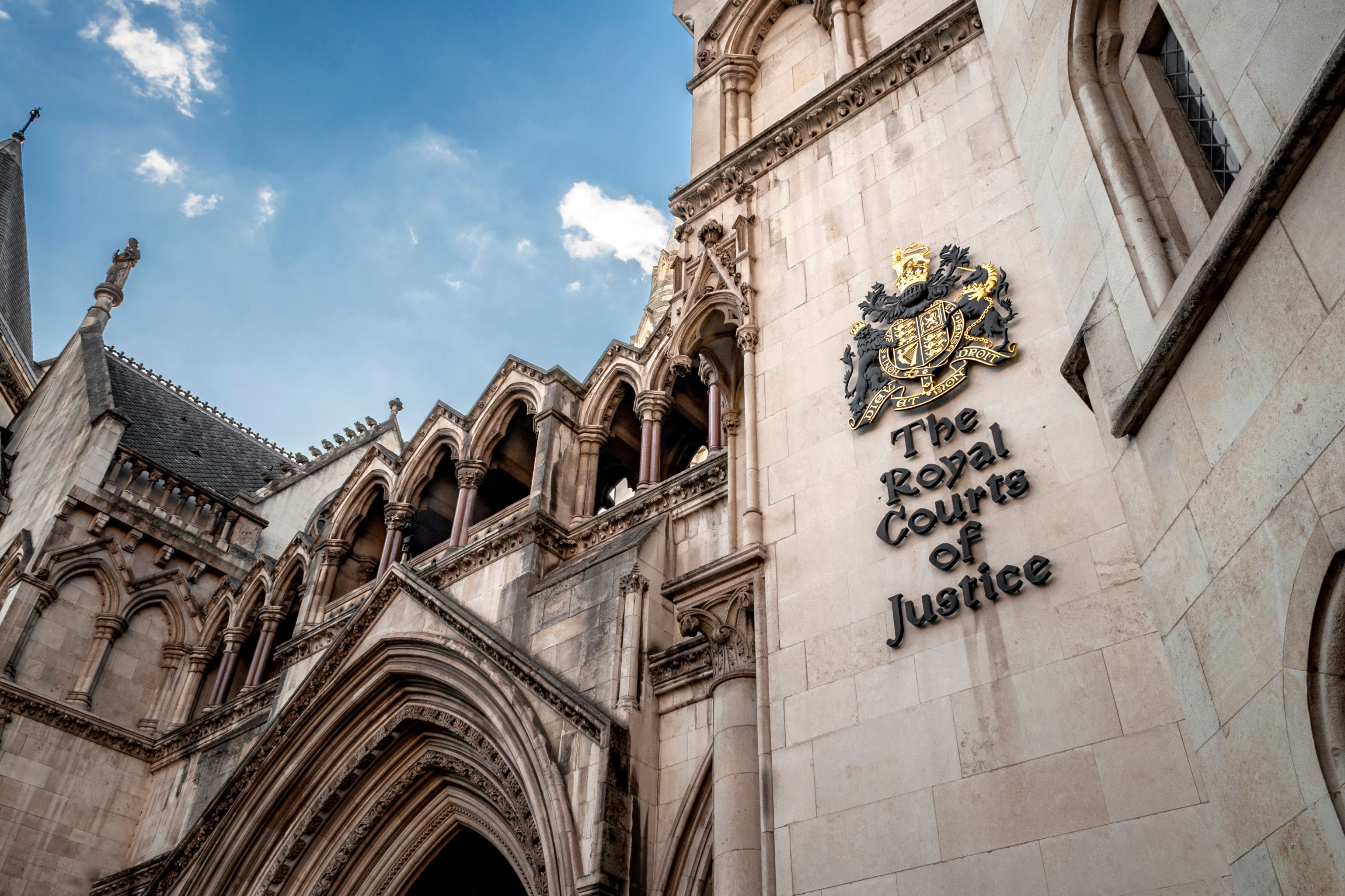 Royal Courts of Justice in London