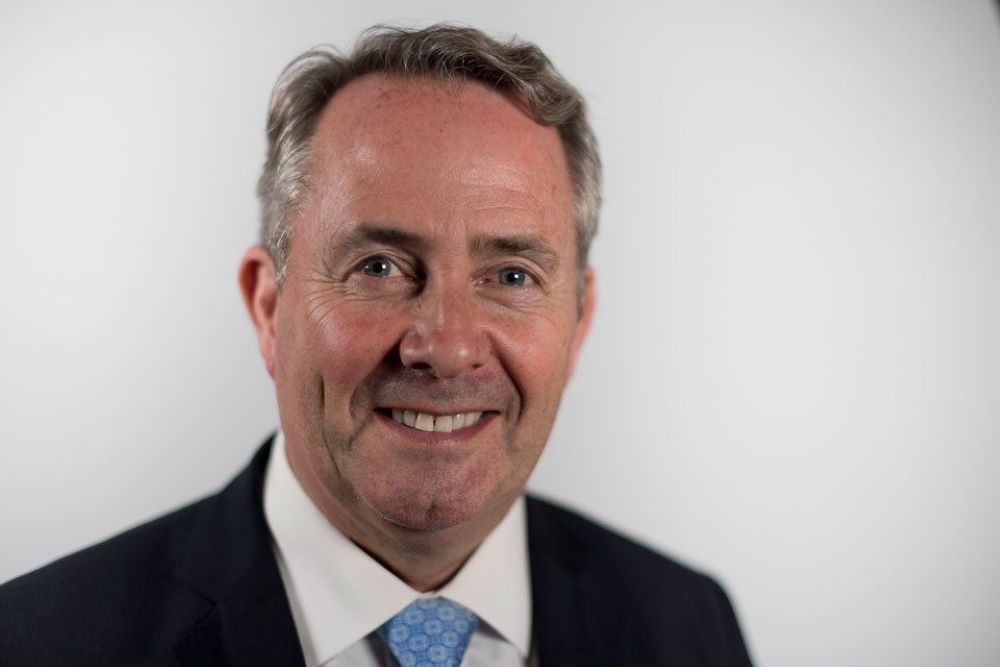 Dr Liam Fox - ex secretary of state of DIT