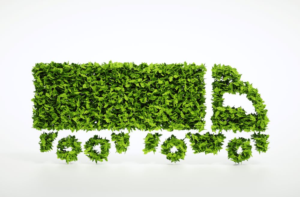 green truck